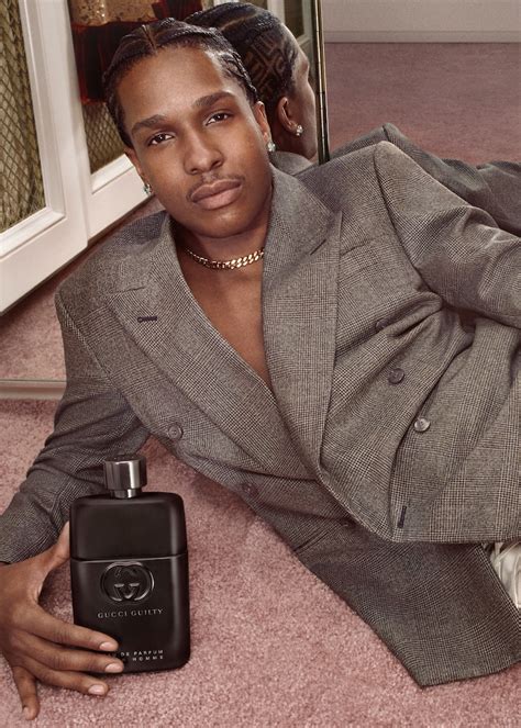 who is the guy in the gucci guilty ad|asap rocky Gucci ad.